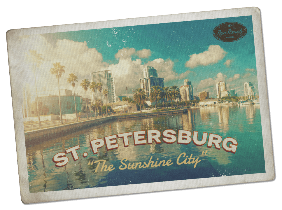 Postcard "The Sunshine City"